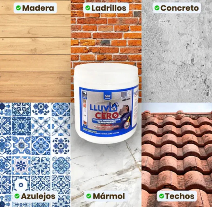 PROMO 2x1 Impermeabilizante Transparente contra infiltración, moho y humedad