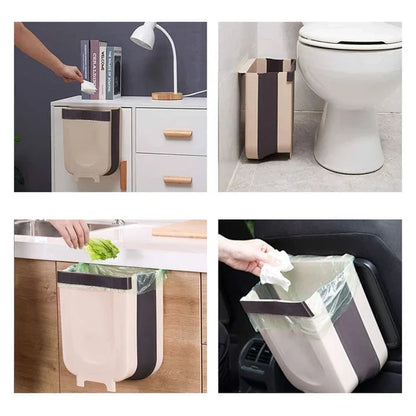 Basurero Plegable y Portatil Ahorrador de Espacio