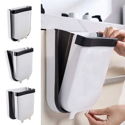 Basurero Plegable y Portatil Ahorrador de Espacio