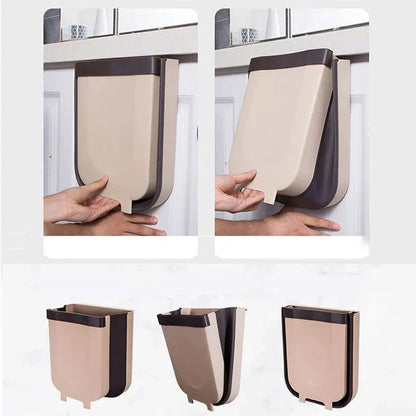 Basurero Plegable y Portatil Ahorrador de Espacio