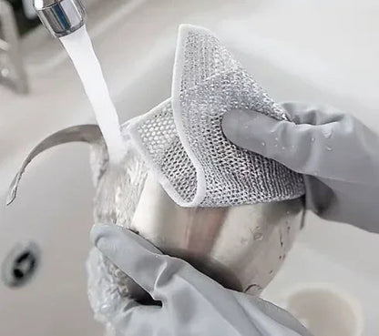 Paños de limpieza multiuso de malla metálica | Oferta Compra 5 y lleva 10