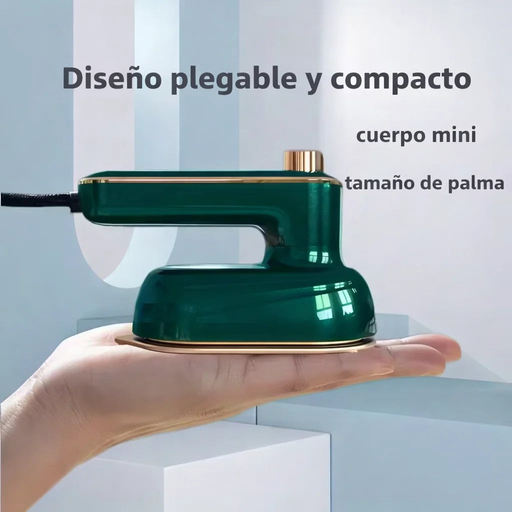 Mini Plancha a Vapor Portátil: Ropa Impecable en Segundos
