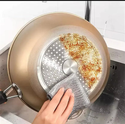 Paños de limpieza multiuso de malla metálica | Oferta Compra 5 y lleva 10