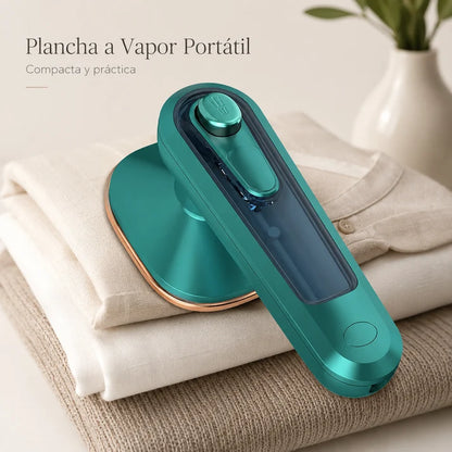 Mini Plancha a Vapor Portátil: Ropa Impecable en Segundos