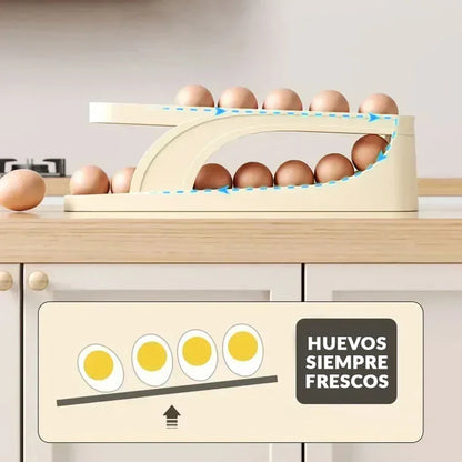 Organizador Dispensador de Huevos Automático