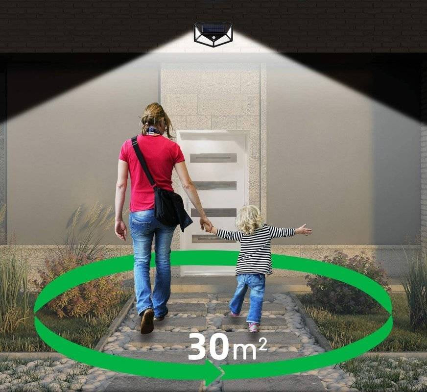 Combo x3 Aplique Solar con Sensor de Movimiento