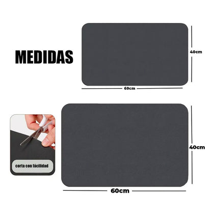 PROMO 2x1 Tapete Super Absorbente Antideslizante 40x60cm